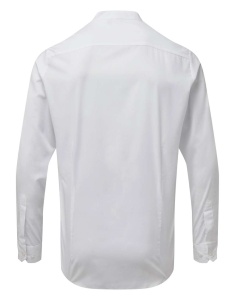 Camasa BANDED COLLAR 'GRANDAD' LONG SLEEVE SHIRT - Img 4