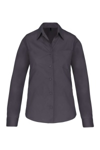 Camasa LADIES' LONG-SLEEVED COTTON POPLIN SHIRT - Img 1