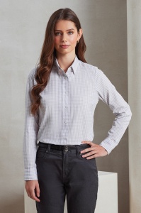 Camasa 'MAXTON' CHECK WOMEN'S LONG SLEEVE SHIRT - Img 3