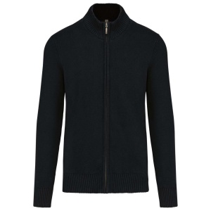 Cardigan tricotat cu fermoar