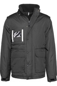 DETACHABLE-SLEEVED WORKWEAR PARKA - Img 1