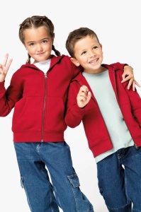 ECO-FRIENDLY KIDS’ FULL ZIP HOODED SWEATSHIRT - Img 3