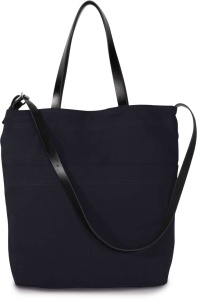 HANDBAG WITH LEATHER SHOULDER STRAP - Img 4