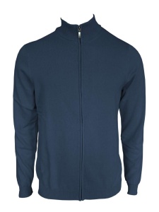 Hanorac MEN’S FULL ZIP CARDIGAN FINE GAUGE COTTON - Img 7