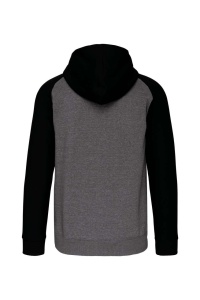 Hanorac Sport UNISEX TWO-TONE ZIPPED HOODED FLEECE JACKET - Img 6