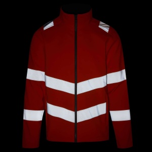 HI-VIS PRO CONTRACT ABLAZE 2 LAYER SOFTSHELL JACKET (CLASS 3) - Img 5