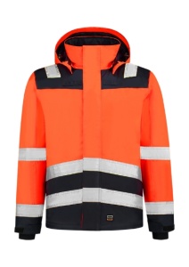 Jachetă de lucru unisex Midi Parka High Vis Bicolor T51 - Img 1