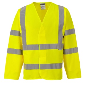 Jachetă Hi-Vis Band and Brace L/S - Img 2