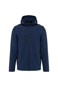 Jacheta UNISEX 3-LAYER SOFTSHELL HOODED JACKET WITH REMOVABLE SLEEVES - Img 5