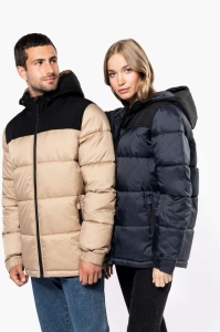 Jacheta UNISEX BI-TONE PADDED JACKET WITH HOOD - Img 3