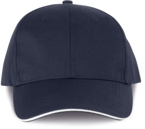OEKOTEX CERTIFIED 6 PANELS CAP WITH SANDWICH PEAK - Img 5