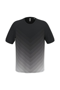 Tricou Sport Tehnic cu Gradient - Img 1