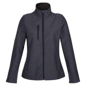 WOMEN'S HONESTLY MADE RECYCLED PRINTABLE SOFTSHELL JACKET - Img 1