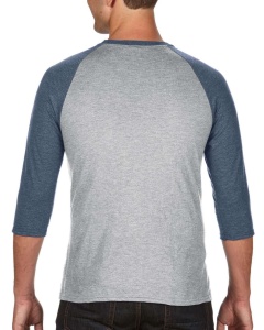 Bluza ADULT TRI-BLEND ¾ SLEEVE RAGLAN TEE - Img 7