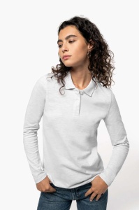 Bluza Polo LADIES' LONG-SLEEVED POLO SHIRT - Img 3