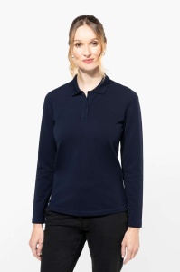 Bluza Polo LADIES' LONG-SLEEVED SUPIMA® POLO SHIRT - Img 3