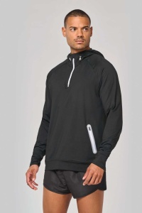 Bluza Sport ZIP NECK HOODED SPORTS SWEATSHIRT - Img 2