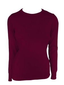 Bluza WOMEN’S CREW NECK FINE GAUGE COTTON PULLOVER - Img 5