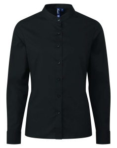 Camasa WOMEN’S BANDED COLLAR 'GRANDAD' SHIRT