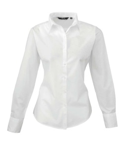 Camasa WOMEN'S LONG SLEEVE POPLIN BLOUSE - Img 5
