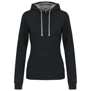 Hanorac LADIES’ CONTRAST HOODED SWEATSHIRT