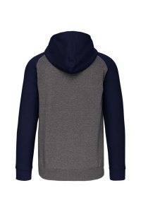 Hanorac Sport UNISEX TWO-TONE ZIPPED HOODED FLEECE JACKET - Img 7