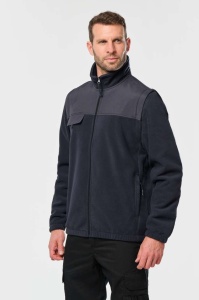 Jacheta Fleece FLEECE JACKET WITH REMOVABLE SLEEVES