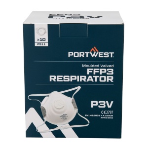Masca cu valva de respiratie FFP3 (Pk10)