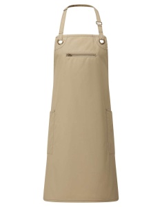 Sort ‘BARLEY’ CONTRAST STITCH SUSTAINABLE BIB APRON - Img 3