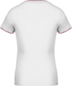 Tricou LADIES' PIQUÉ KNIT V-NECK T-SHIRT - Img 7