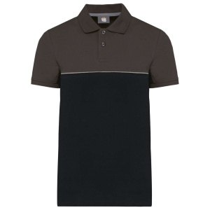 Tricou Polo UNISEX ECO-FRIENDLY TWO-TONE SHORT SLEEVE POLO SHIRT - Img 2
