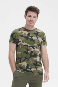 Tricou SOL'S CAMO MEN - ROUND COLLAR T-SHIRT - Img 2