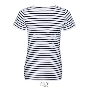 Tricou SOL'S MILES WOMEN - ROUND NECK STRIPED T-SHIRT - Img 5