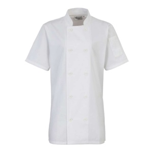 Tunica WOMEN'S SHORT SLEEVE CHEF'S JACKET