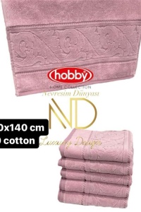 Set de prosoape Hobby Sultan Dusty Rose 70x140, 6 piese