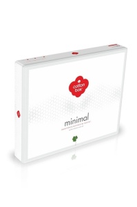 Set de husă de pilotă dublă Cotton Box Minimal Molly antracit - Img 4