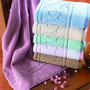 Prosop Hobby Sultan culoare crem, 70x140 cm, 6 piese - Img 3