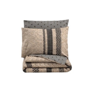Set de husă de pilotă single Cotton Box Arlo Coffee – Moale și confortabil - Img 4