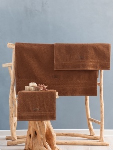 Set prosoape wellness Cotton Box 100% bumbac Terra