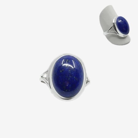 Inel de argint cu lapis lazuli Marudy