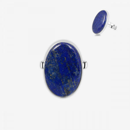 Inel de argint cu lapislazuli Mahai