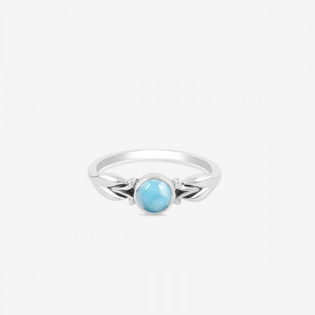 Inel de argint cu larimar Samir