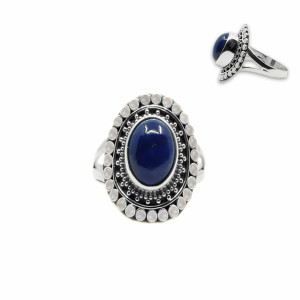 Inel de argint cu lapis lazuli Siman