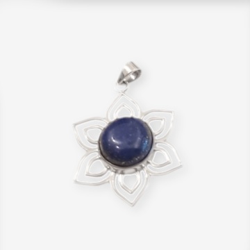 Pandantiv de argint cu lapis lazuli Lian