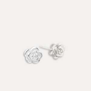 Cercei de argint Rose