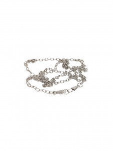 Clutch elegant cu perle albe - Img 3