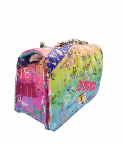 Geanta din piele ecologica Dimensiuni: 26x15 cm Compartimente: 1 compartimente  Buzunare: 1 interior Sistem Inchidere: Fermoar Curea: reglabila 1 1|2 Imprimeu: mixt Culoare: mixt Stil: casual