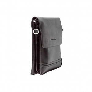 Borseta barbat neagra piele naturala - Img 2
