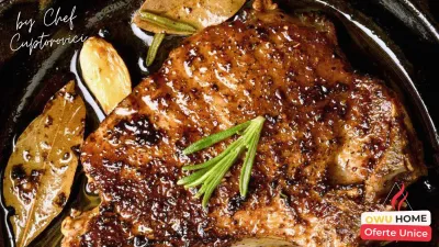 Cum să gătești cea mai bună carne de porc la tigaie de fontă – Reteta by Chef Cuptorovici @ OWU Home