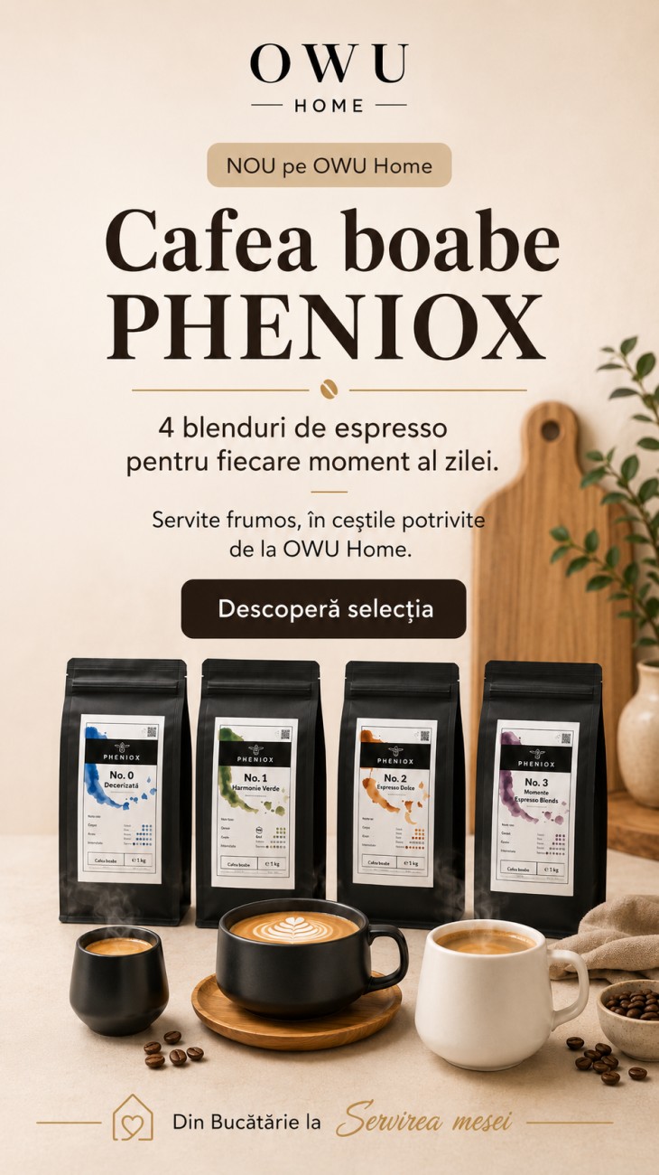 Nou pe OWU Home - Cafea Boabe Pheniox
